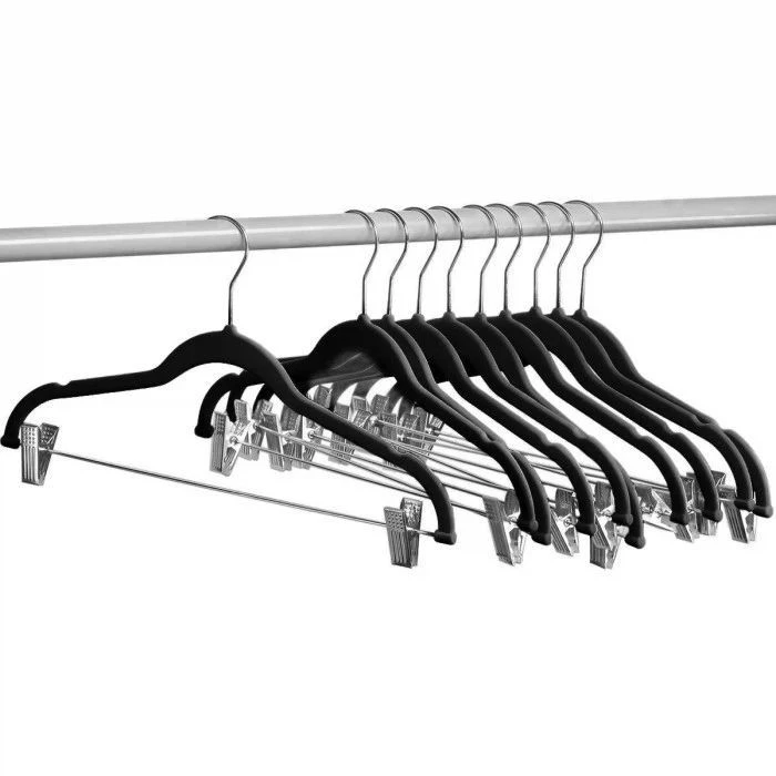 Velvet Hangers With Clips suppliers