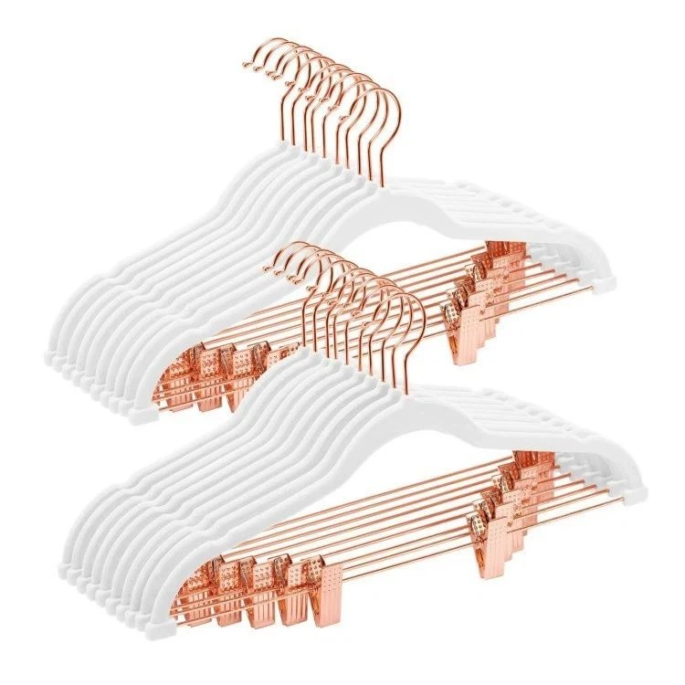 Velvet Hangers With Clips best